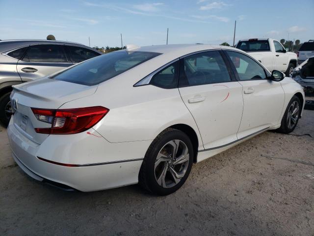 1HGCV1F59KA114570 - 2019 HONDA ACCORD EXL WHITE photo 3