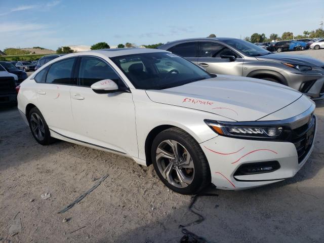 1HGCV1F59KA114570 - 2019 HONDA ACCORD EXL WHITE photo 4