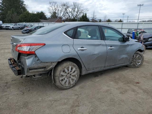 3N1AB7AP3DL625393 - 2013 NISSAN SENTRA S GRAY photo 3