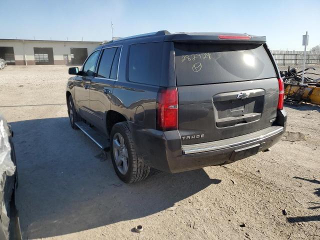 1GNSKCKC4HR282928 - 2017 CHEVROLET TAHOE K1500 PREMIER GRAY photo 2