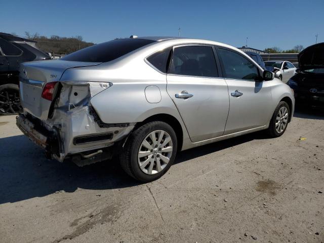 3N1AB7AP4GY294699 - 2016 NISSAN SENTRA S SILVER photo 3