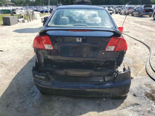 2HGES26745H553660 - 2005 HONDA CIVIC EX BLACK photo 6