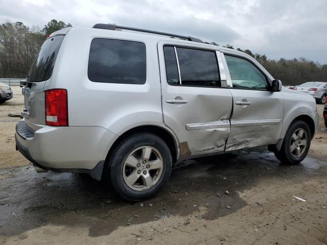 5FNYF38479B004376 - 2009 HONDA PILOT EX SILVER photo 3