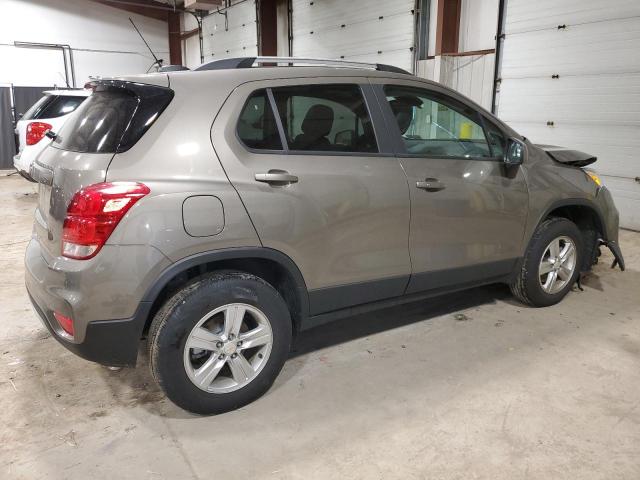 KL7CJPSM0NB552402 - 2022 CHEVROLET TRAX 1LT GRAY photo 3