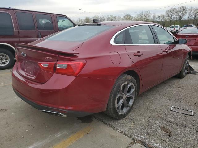 1G1ZG5ST6KF198499 - 2019 CHEVROLET MALIBU RS MAROON photo 3