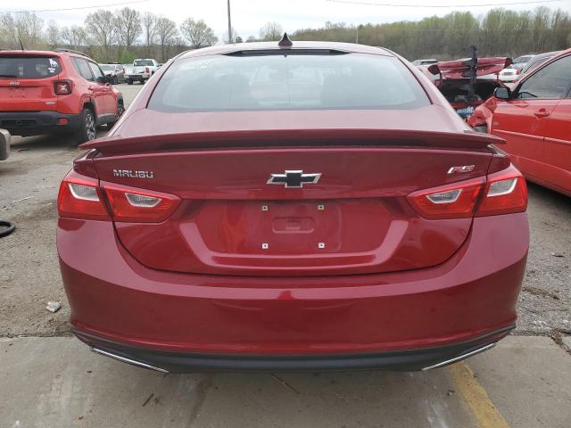 1G1ZG5ST6KF198499 - 2019 CHEVROLET MALIBU RS MAROON photo 6