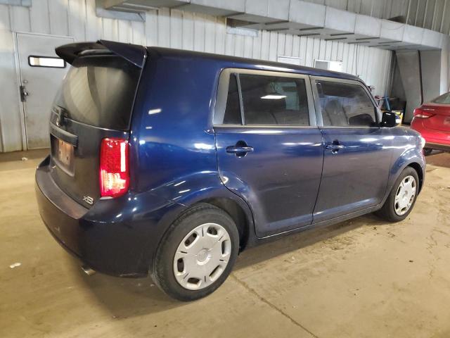 JTLKE50E281009702 - 2008 TOYOTA SCION XB BLUE photo 3