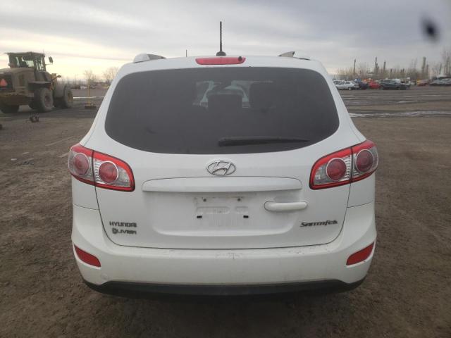 5NMSG4AG0AH410631 - 2010 HYUNDAI SANTA FE GLS WHITE photo 6