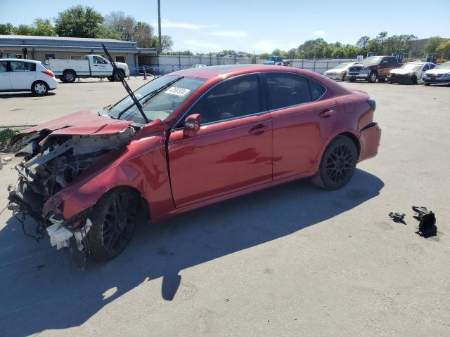 JTHBE262495022046 - 2009 LEXUS IS 350 RED photo 1