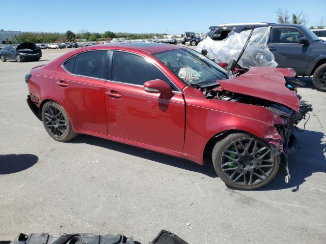 JTHBE262495022046 - 2009 LEXUS IS 350 RED photo 4