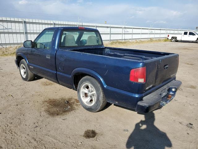 1GCCS1445Y8110307 - 2000 CHEVROLET S TRUCK S10 BLUE photo 2