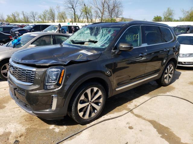 5XYP6DHC1LG026219 - 2020 KIA TELLURIDE S TAN photo 1