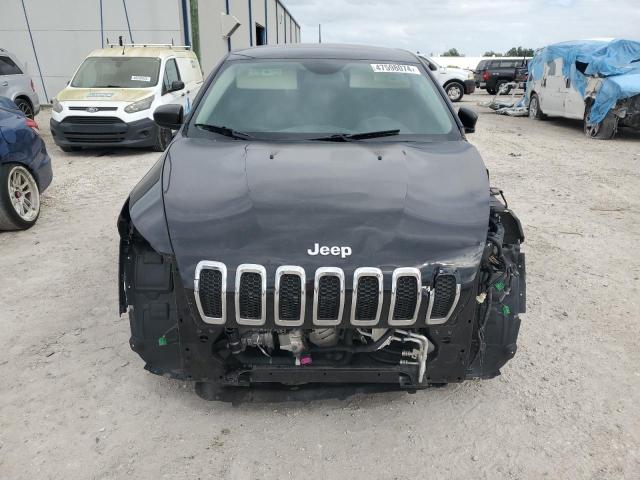 1C4PJLABXHD221574 - 2017 JEEP CHEROKEE SPORT BLACK photo 5