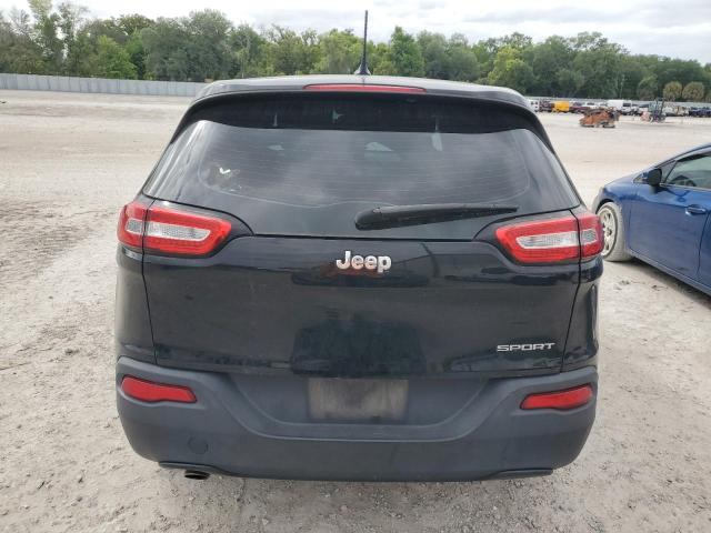 1C4PJLABXHD221574 - 2017 JEEP CHEROKEE SPORT BLACK photo 6