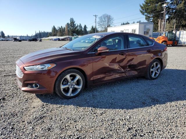 3FA6P0HDXFR178591 - 2015 FORD FUSION SE BURGUNDY photo 1