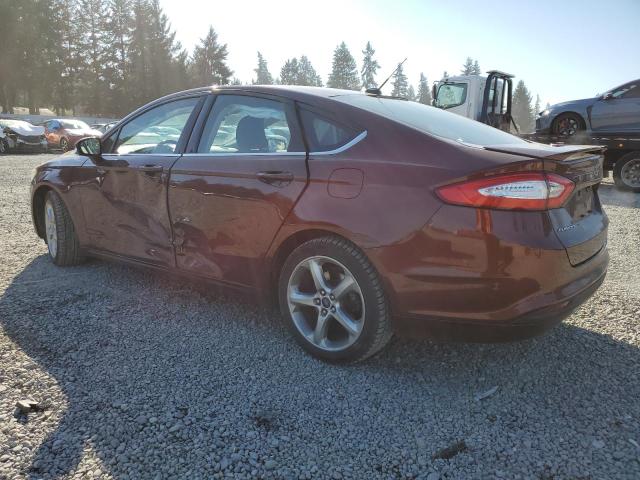 3FA6P0HDXFR178591 - 2015 FORD FUSION SE BURGUNDY photo 2