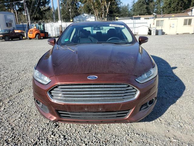 3FA6P0HDXFR178591 - 2015 FORD FUSION SE BURGUNDY photo 5