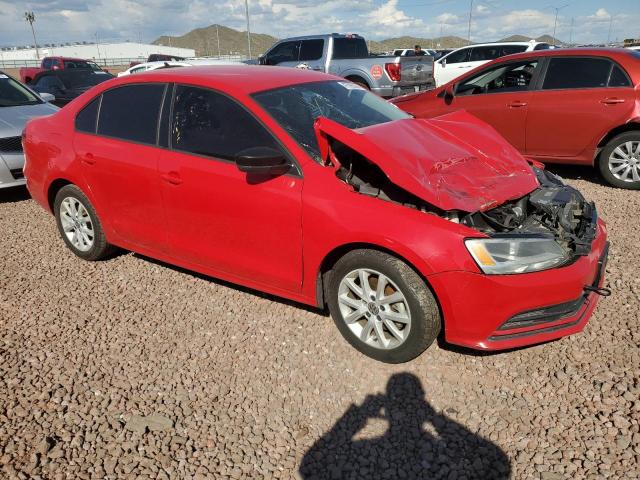 3VWD17AJ4FM312730 - 2015 VOLKSWAGEN JETTA SE RED photo 4