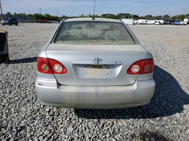 2T1BR32E35C425315 - 2005 TOYOTA COROLLA CE SILVER photo 6