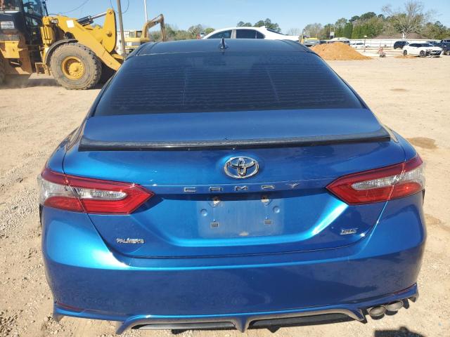 4T1B11HK5KU160139 - 2019 TOYOTA CAMRY L BLUE photo 6