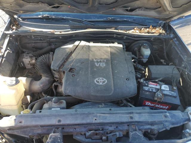 5TEJU62N66Z257256 - 2006 TOYOTA TACOMA DOUBLE CAB PRERUNNER BLUE photo 11