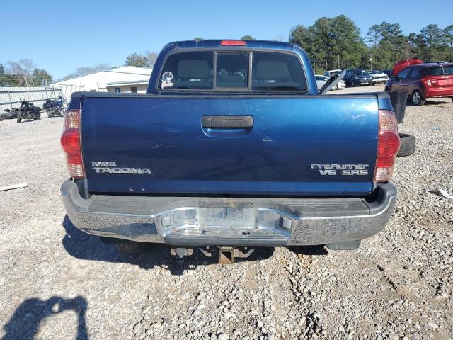 5TEJU62N66Z257256 - 2006 TOYOTA TACOMA DOUBLE CAB PRERUNNER BLUE photo 6