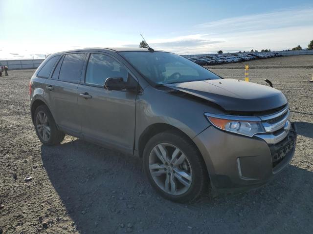 2FMDK3JC8DBA48450 - 2013 FORD EDGE SEL GRAY photo 4