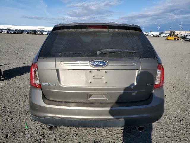 2FMDK3JC8DBA48450 - 2013 FORD EDGE SEL GRAY photo 6