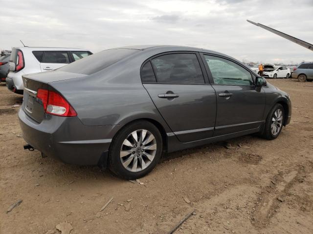 19XFA1F90BE023940 - 2011 HONDA CIVIC EXL GRAY photo 3