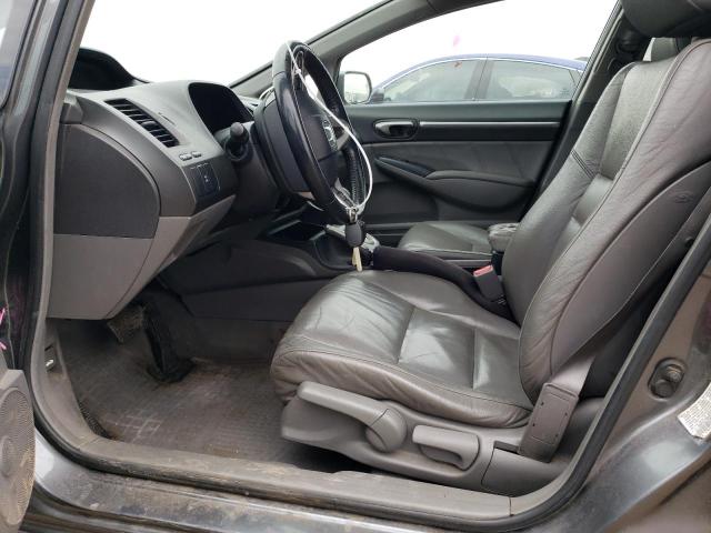 19XFA1F90BE023940 - 2011 HONDA CIVIC EXL ნაცრისფერი ფოტო 7