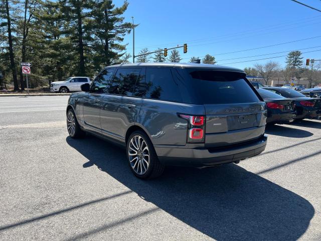 SALGV5RE3JA507412 - 2018 LAND ROVER RANGE ROVE AUTOBIOGRAPHY GRAY photo 3