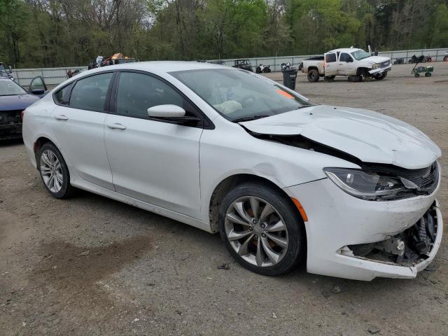 1C3CCCBB2FN715091 - 2015 CHRYSLER 200 S WHITE photo 4