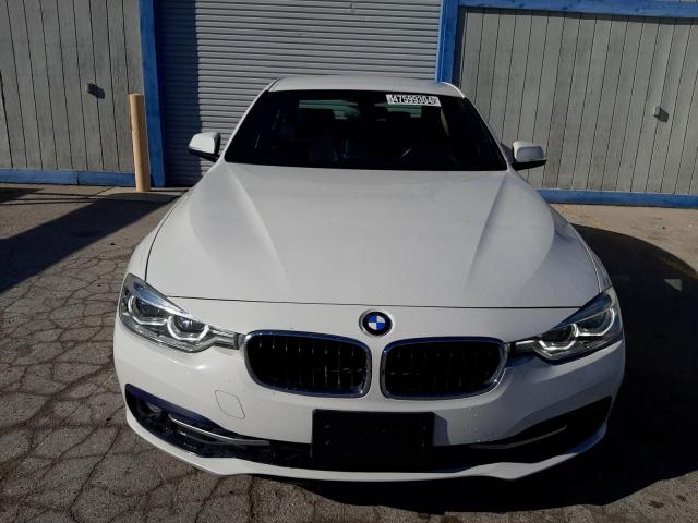WBA8B9G52JNU57865 - 2018 BMW 330 I WHITE photo 5