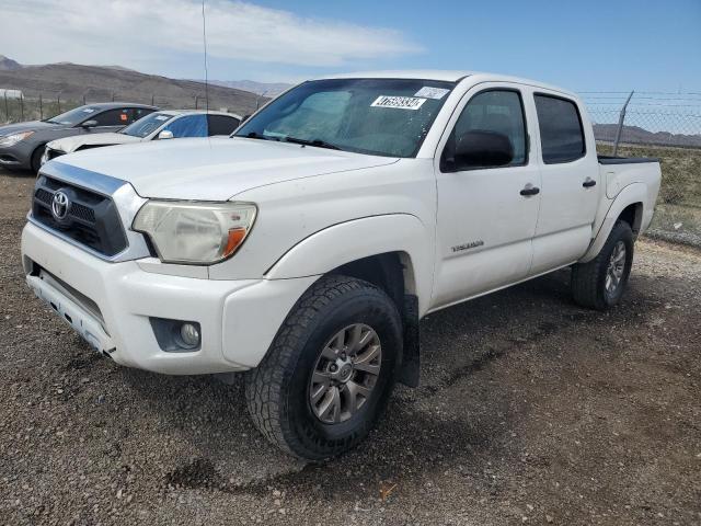 5TFJU4GNXEX056902 - 2014 TOYOTA TACOMA DOUBLE CAB PRERUNNER WHITE photo 1