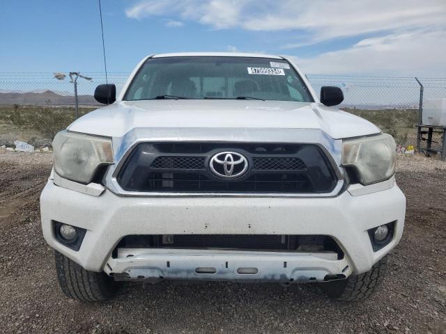 5TFJU4GNXEX056902 - 2014 TOYOTA TACOMA DOUBLE CAB PRERUNNER WHITE photo 5