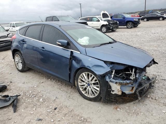 1FADP3N20JL232791 - 2018 FORD FOCUS TITANIUM BLUE photo 4