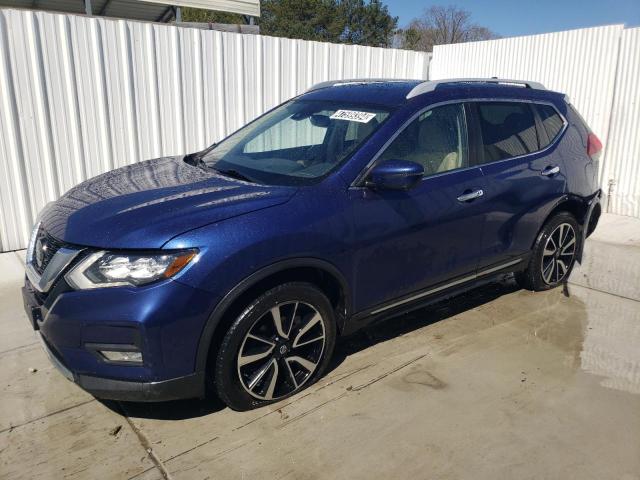 5N1AT2MV1KC733507 - 2019 NISSAN ROGUE S BLUE photo 1