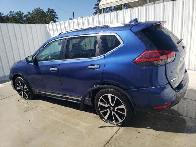 5N1AT2MV1KC733507 - 2019 NISSAN ROGUE S BLUE photo 2