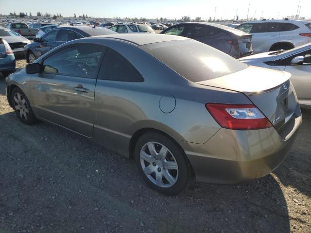 2HGFG12646H501640 - 2006 HONDA CIVIC LX GRAY photo 2