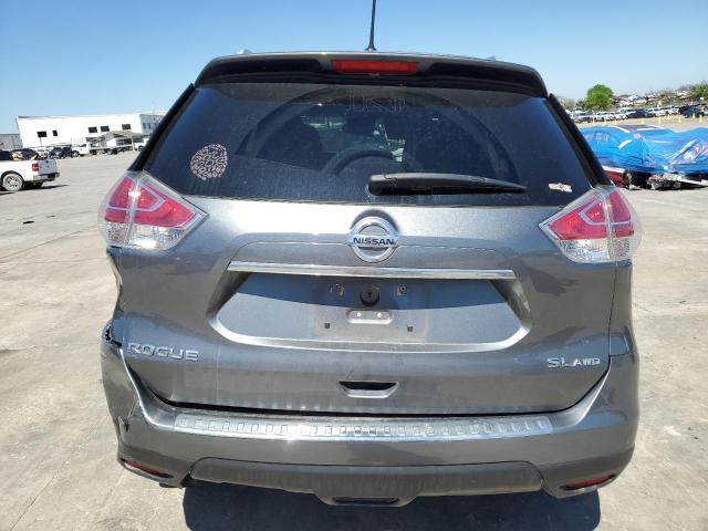 5N1AT2MV9FC866067 - 2015 NISSAN ROGUE S GRAY photo 6