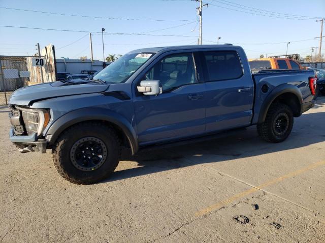 1FTFW1RG0PFC98734 - 2023 FORD F150 RAPTOR BLUE photo 1