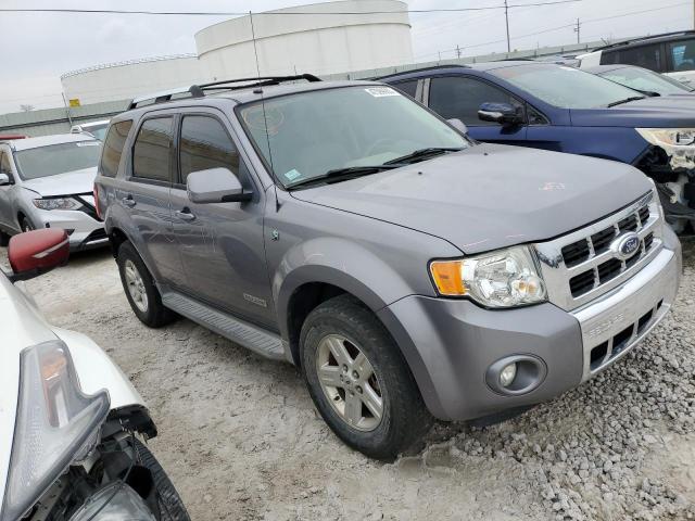 1FMCU49H58KE45489 - 2008 FORD ESCAPE HEV GRAY photo 4