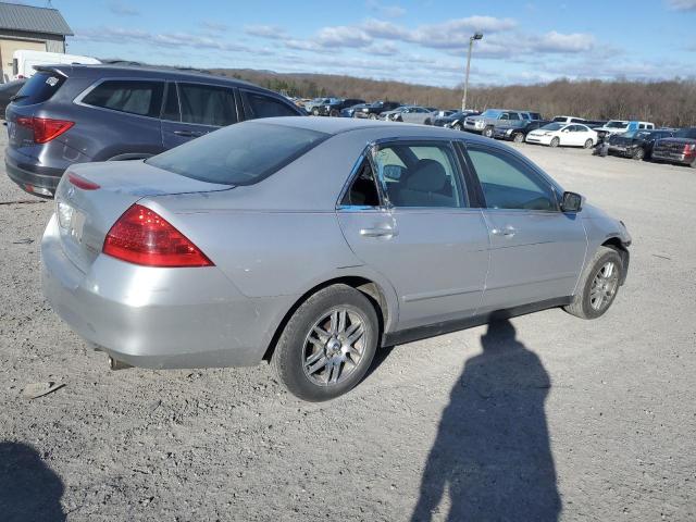 1HGCM56487A049803 - 2007 HONDA ACCORD LX SILVER photo 3