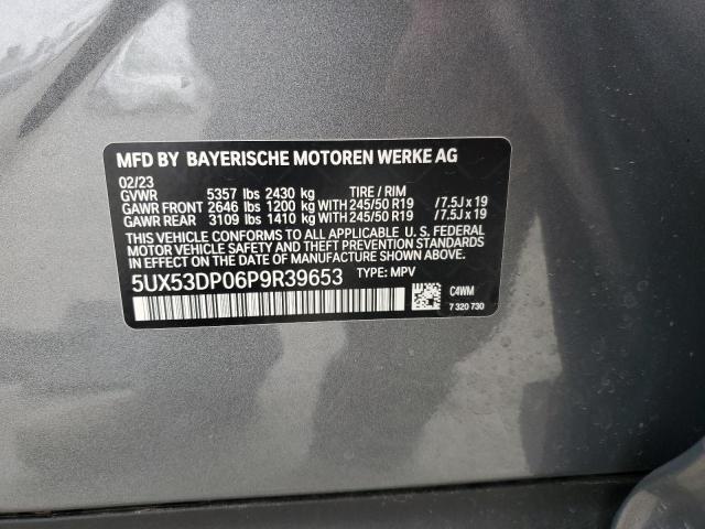 5UX53DP06P9R39653 - 2023 BMW X3 XDRIVE30I Qara foto 12