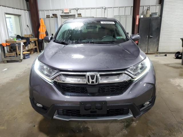 7FARW2H80JE002401 - 2018 HONDA CR-V EXL GRAY photo 5