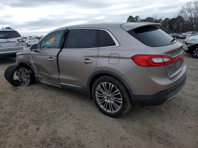 2LMPJ8LR7JBL47748 - 2018 LINCOLN MKX RESERVE Շագանակագույն լուսանկար 2