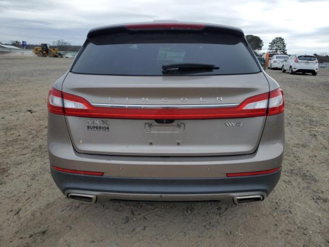 2LMPJ8LR7JBL47748 - 2018 LINCOLN MKX RESERVE Շագանակագույն լուսանկար 6