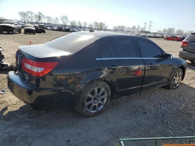 3LNHM28T08R613387 - 2008 LINCOLN MKZ BLACK photo 3