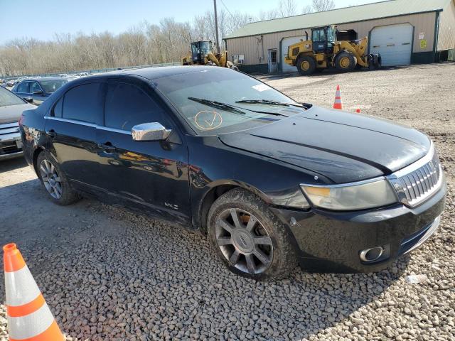 3LNHM28T08R613387 - 2008 LINCOLN MKZ BLACK photo 4