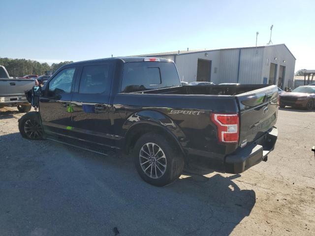 1FTEW1CP1JKC66300 - 2018 FORD F150 SUPERCREW BLACK photo 2